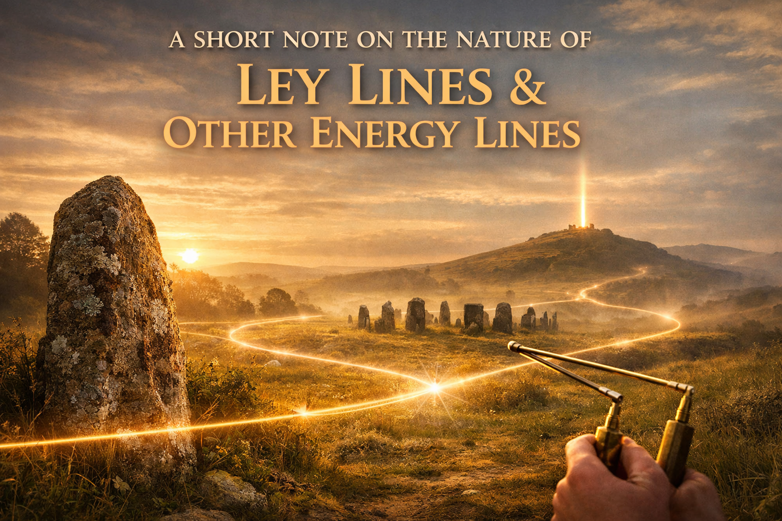 A  SHORT  NOTE  ON  THE   NATURE  OF  LEY LINES  &  OTHER  ENERGY  LINES