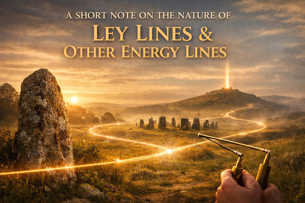 A  SHORT  NOTE  ON  THE   NATURE  OF  LEY LINES  &  OTHER  ENERGY  LINES